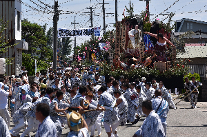 土崎神明社祭の曳山行事（土崎港曳山まつり）