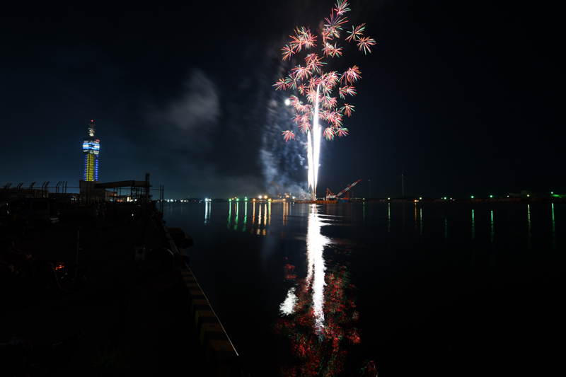 秋田港 海の祭典